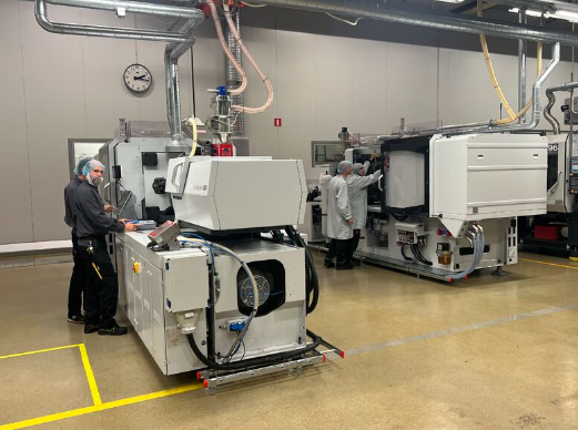 Nolato Cerbo AB Installs New Production Cell (Hybrid Machines)